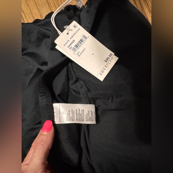 Good American Strapless Ruched One Piece - Picture 7 of 8